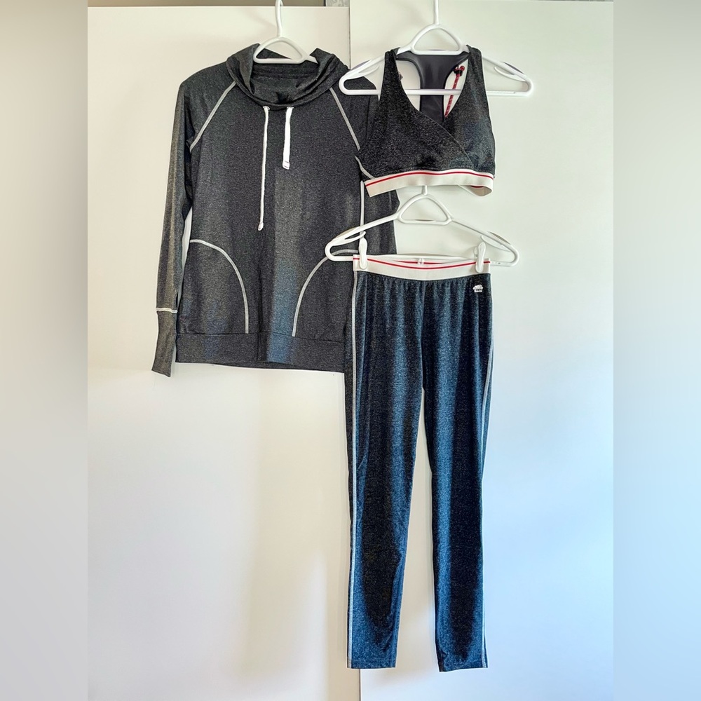 Roots Black Pepper Activewear Trio